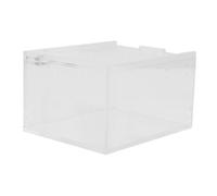 Abaodam Reptile Breeding Box Acrylic Leak-proof Climbing Pet Feeding Box 10.3x8.3x6cm Suitable for Spiders and