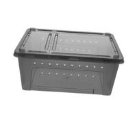 Abaodam Reptile Feeding Box for Tarantula Durable Enclosure with Ventilation for Spiders Lizards Turtles Frogs and Small Animals Practical Breeding Container for Reptile Enthusiasts
