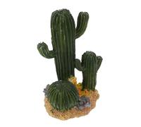 Abaodam Resin Artificial Cactus Plant for Reptile Habitats Desert Simulation Landscaping Decoration for Lizards Tortoise Turtle Terrarium Accessories