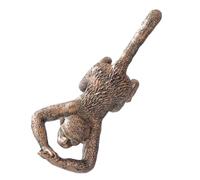 Abaodam Resin Monkey Hanging Ornament, Monkey Figure Decorative Statue for Living Room Pendant and Indoor Embellishment, Creative Garden Decor