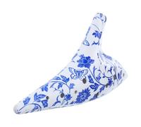 Abaodam Resin Ocarina Ac Alto for Beginners Drop Blue and White Porcelain Style Easy to Master Musical Instrument for All Ages and Diverse Music Styles