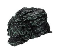 Abaodam Resin Reptile Cave Basking Platform Turtle Hideout with Hard Texture Safe Habitat Decor for Tortoises Frogs and Semi Aquatic Pets Terrariums and Fish Tanks