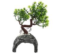 Abaodam Resin Reptile Hideout Cave Small Turtle Shelter with Lifelike Details Natural Atmosphere Reptile Decor Dark Hiding Place for Tortoises Geckos and Lizards Lightweight and Space