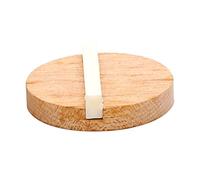 Abaodam Resonator Guitar Biscuit and Saddle Kit Acoustic Guitar Bridge Nut Replacement Wood and Ox Bone Easy Install for Professionals and Beginners