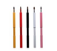 Abaodam Retractable Lip Brush with Nylon and Metal Tube, Premium Elastic Bristles for Precise Lipstick Application, Handy Makeup Tool for Professional Beauty Salon and Carrying