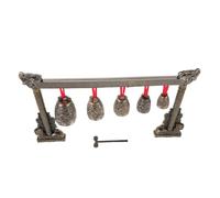 Abaodam Retro Chimes Vintage Bell Dragon Pattern Music Hand Bells Chime Percussion Instrument for Traditional Chinese Home Decor and Ancient Celebrations