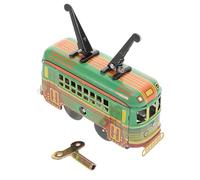 Abaodam Retro Die Cast Pull Back Bus Toy Vehicle for Kids with Iron Material, Nostalgic Vintage Aesthetic and Stylish Artistic Flair, for Home Decor and Collector Display