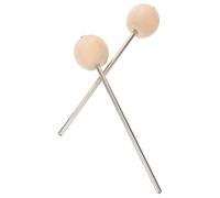 Abaodam Retro Hardwood Bass Drum Pedal Beater Solid Wood Kick Drum Hammer Heads Percussion Instrument Accessories for Authentic Warm Tones