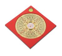 Abaodam Retro Style Chinese Compass Ancient Feng Shui Decor Multi-use Luo Pan Random Color