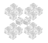 Abaodam Reusable Acrylic Fake Ice Cubes and Lasting Decorative Cubes for Fish Tanks 50pcs Square Shape with Realistic Appearance, Multiple Purposes for Natural-looking Aquarium Decor