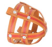 Abaodam Reusable Anti-biting Pig Muzzle Large Size Livestock Mouth Cover Farm Accessory for Sows 50-200 Lbs Portable Handling Supply for Pig Bite Prevention