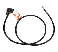 Abaodam Reusable between Types Effortless Switching Quick Valve and Inflator Hose Pump with Easy Inflation, Sturdy Black Plastic Accessory Random Random Color Bicycle Bike Cycling
