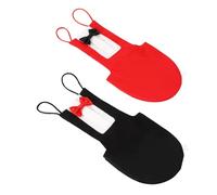 Abaodam Reusable Bird Diaper 2 Pack Parrot Flight Suit with Bowtie Pet Clothes Cotton Fabric for Budgie Parakeet Cockatiel Birthday Party Size L