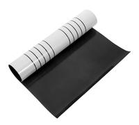 Abaodam Reusable Lightweight Rubber Music Staff Dry Erase Board Sleek Minimalist Design for Home Use and School Music Teaching Tools