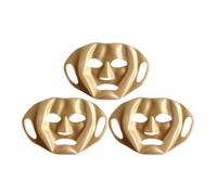 Abaodam Reusable Silicone Face Mask Covers with Ear Loops and 3D Design for Wet Compress Facial Care Pack of 3