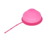 Abaodam Reusable Silicone for Women, Red Eco-Friendly Period with Biodegradable Packaging, Comfortable Alternative to Sanitary Pads for Menstruation Care