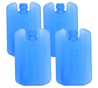 Abaodam Reusable Silicone Ice Packs for Air Cooler Fans Double Sided Ice Container 4 Pack 4.7X3X0.8 Inch Rapid Cooling for Outdoor Camping and Home Use