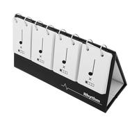 Abaodam Rhythm Flashcards for Music Practice Music Reading Note Training Cards Portable Teaching Tools for Enhanced Sight Reading and Rhythm Comprehension for Beginners