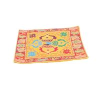 Abaodam Ritual Mat for Buddha Sound Bowl Dual-layer Cushion Religious Implement Pad Comfortable Floor Sitting Mat