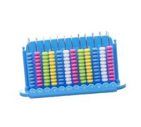 Abaodam Rods Counting Abacus Educational Bead Arithmetic for Math Learning Plastic Material with Rounded Edges Lightweight Portable Design for S Math Practice and Chinese Language Learning