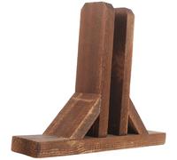 Abaodam Room Divider Wooden Base Stand 13.58 Inch Solid Triangle Bracket Stable Support for Indoor Privacy Screens and Garden Fence Panels