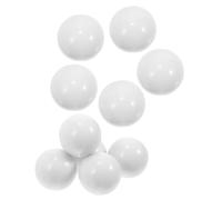 Abaodam Roulette Versatile Usage White Replacement 10pcs Acrylic for and Minimise Friction 12-16 Inch Roulette Wheel for Party Entertainment