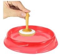 Abaodam Round Gyro Training Board 7.68In Durable Spinning Plate Reusable Gyro Disc Stadium for Interactive Battling and Skill Development
