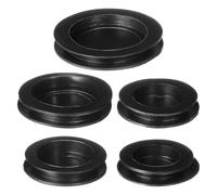 Abaodam Round Rubber Piggy Bank Plugs 5 Pack Money Box Stoppers for Saving Box Replacement Easy Install Durable