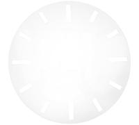 Abaodam Router Templates for Woodworking Acrylic Clock Stencil with High Transparency and Scratch-Resistant Surface, for DIY Woodworking Projects and Crafting Clock Faces with Arabic