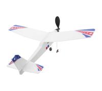 Abaodam Rubber Band Airplane Kit Easy Assembly Stem Model Aircraft for Boys Outdoor Flying Educational DIY Building Activity Glider Plane