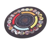 Abaodam Rubber Divination Tablecloth Non-slip Tarot Card Altar Mat Lightweight Decorative Pad for Tarot Reading and Spiritual Games Compact and Skin-friendly Design for Home and Office Use