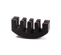Abaodam Rubber Violin Practice Mute for Volume Reduction and Instrument Protection Black for Quiet Practice Sessions and Sound Silencing