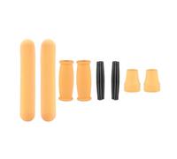 Abaodam Rubber Walking Stick Handle Grips Protect Hands from Abrasion 8pcs Anti- and Easy to Clean Crutch Accessories for Crutches and Walking Sticks Suitable for Home Use