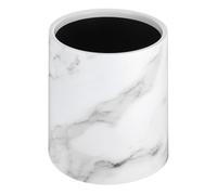 Abaodam Rubbish Bin Marble Waste Bin 8l Pp Large Opening Design Easy to Use Modern Decorative Stylish Waste Container for Living Room and Other Places Where Trash Can Is Needed