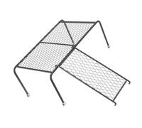 Abaodam Rutin Chicken Pet Platform with Climbing Ladder Convenient Small Animal Exercise Shelf for Balance and Coordination Development Strong Mesh Rack for Healthy Active Pets
