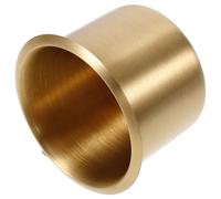 Abaodam Rv Sofa Cup Holder Insert Recessed Brass Cup Coaster 6.7x5.5cm Car and Yacht Replacement Insert for Couch and Rv Interior