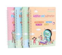 Abaodam ’s English Groove Copybook Set with Pen and Bag, Handwriting Practice Book for Preschool Learning, Grooved Writing Workbook for ’ English Tracing and Calligraphy