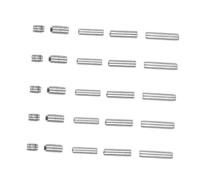 Abaodam Saddle Screws Set 25pcs Guitar Bridge Screws for Electric Bass Guitar Tremolo Bridge M3x12mm M3x10mm M3x8mm M3x6mm M3x4mm
