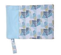 Abaodam Sanitary Pad Bag with Dual Pockets Privacy Zipper Diaper Pouch for Mom and Storage Travel-Friendly Organizer for Maternity and Hygiene Essentials