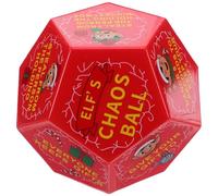 Abaodam Santa Swap Christmas Dice Red Polyhedral Present Exchange Game for Family Friends Xmas Party Hilarious Stocking Stuffers All-age Social Skill Building Dice Birthday Game with