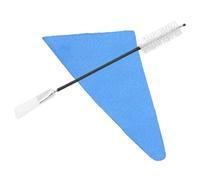 Abaodam Saxophone and Clarinet Cleaning Kit 2pcs Compact and Portable Musical Instrument Care Set with Saxophone Tone Hole Brush and Triangle Cleaning Cloth for Professionals