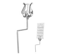 Abaodam Saxophone Music Holder Marching Music Score Stand Rack Firm Material Portable Stand for Tenor Saxophone