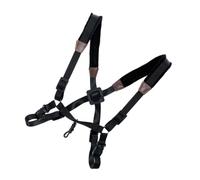 Abaodam Saxophone Shoulder Strap Harness Replacement for Alto Tenor Baritone Sax with Sturdy Nylon Webbing Compact Lightweight Design Easy Installation for Outdoor Use