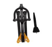 Abaodam Saxophone Stand for Alto and Tenor Sax Folding Flute Holder Clarinet Support Comfortable Backrest Non-slip Foot Compact Design for Sax and Clarinet Players