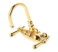 Abaodam Scale Dollhouse Accessory Sturdy Old Fashioned Tap for Craft and Play Decorative Doll House Scene