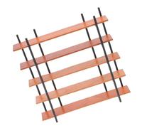 Abaodam Scale Dollhouse Furniture Five Display Rack for Figurine Storage Decor for DIY Mini House Scenes