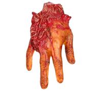 Abaodam Scary Halloween Broken Body Parts Prop Organ Lunch Box with Fake Severed Hand for Horror Pranks and Haunted House Decoration