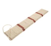 Abaodam Scratch Pad Hanging or Laying Flat the Ground Sisal Natural Wood and Sisal Material Cat Scratcher Mat Entertains Random Color for Cats Suitable for Hanging a Door