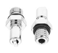 Abaodam Scuba Diving Adapter Quick Disconnect Brass 2pcs High Seal Performance Inflator Hose Connector with 8/3-16 Thread for Diving Equipment Adventure and Travel