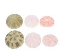 Abaodam Sea Urchin Decors Hanging Pot, 6Pcs Mixed Style Aquarium and Desktop Containers for Succulent Display and Fish Shelter Random Color